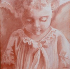 Occ Health & Safety Officer No 2 Oil stick on canvas [See Occ Health & Safety Officer No 1]