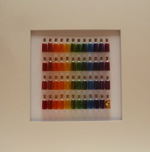 Pot of Gold 51cmx51cm Paper, wood, & mixed found objects