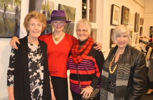 Rae, Anni, Joan and Iolee. All together again after quite a number of years!